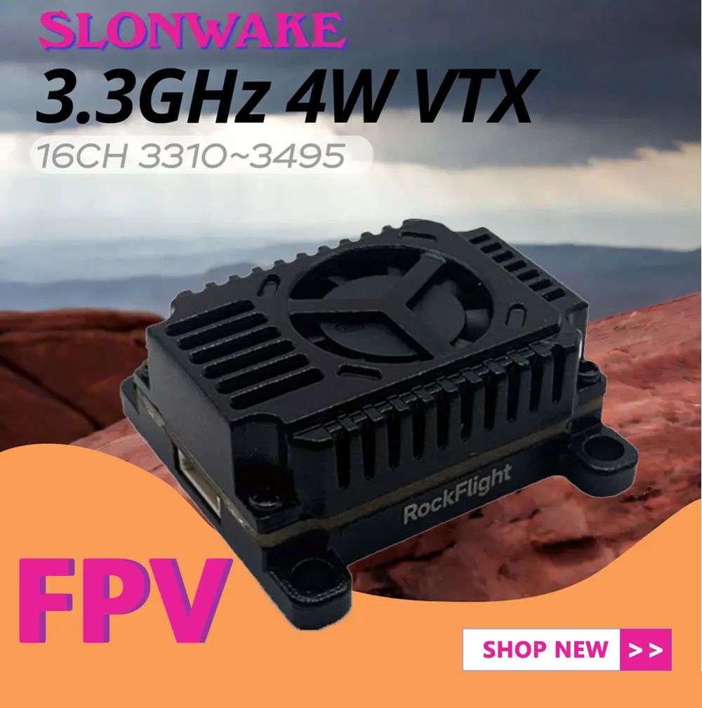 SLONWAKE FPV 3.3G 16CH 4000mW  - Drone Antenna avis et prix