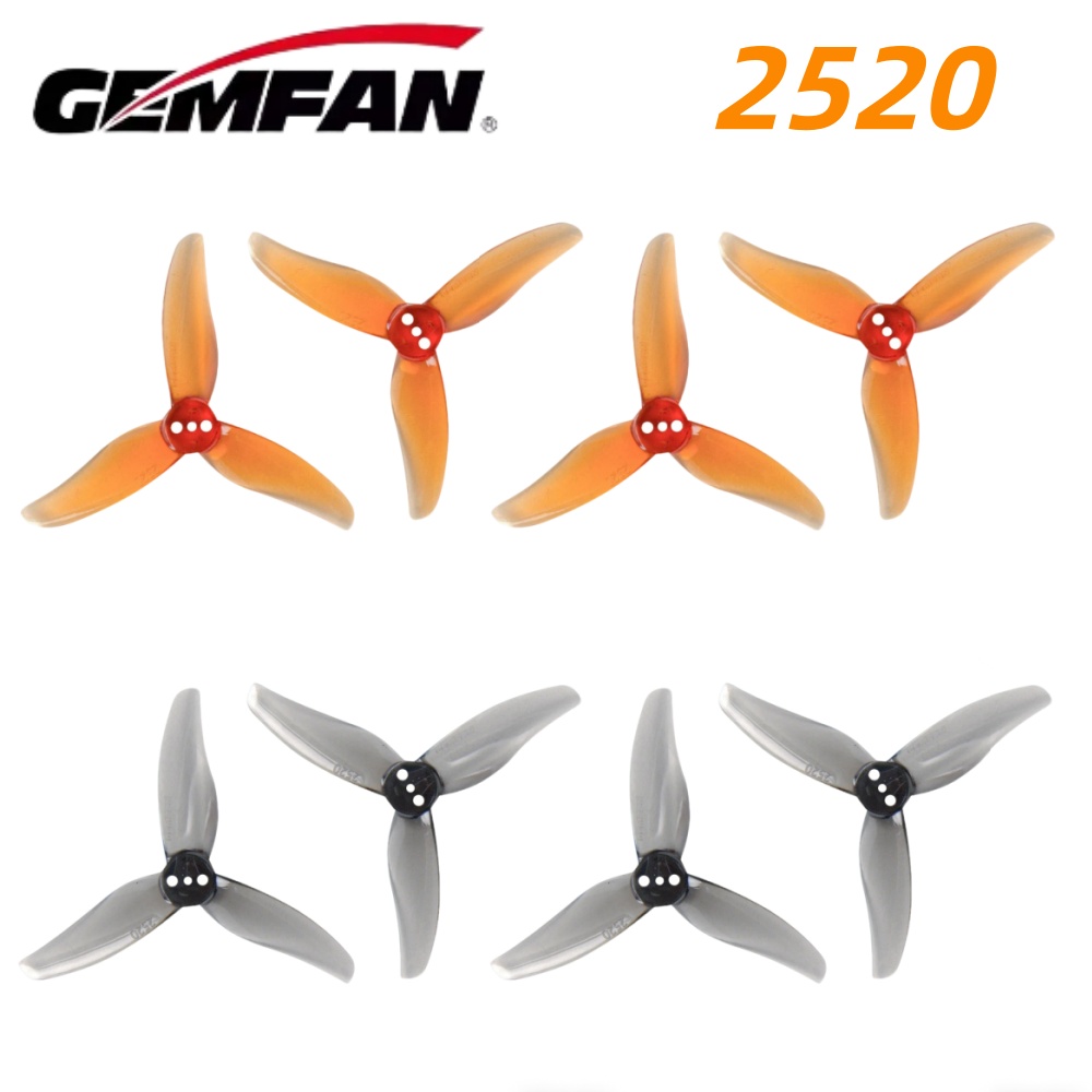 4Pairs Gemfan Hurricane 2520 2 - Drone Propeller avis et prix