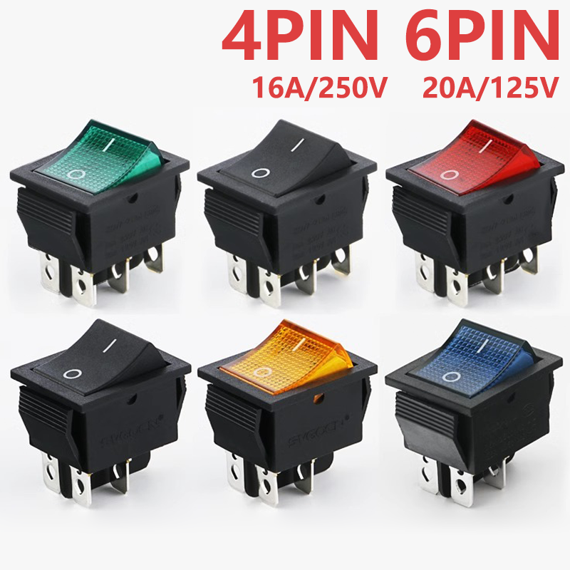 KCD4 Rocker Switch ON OFF With - Drone Buzzer avis et prix