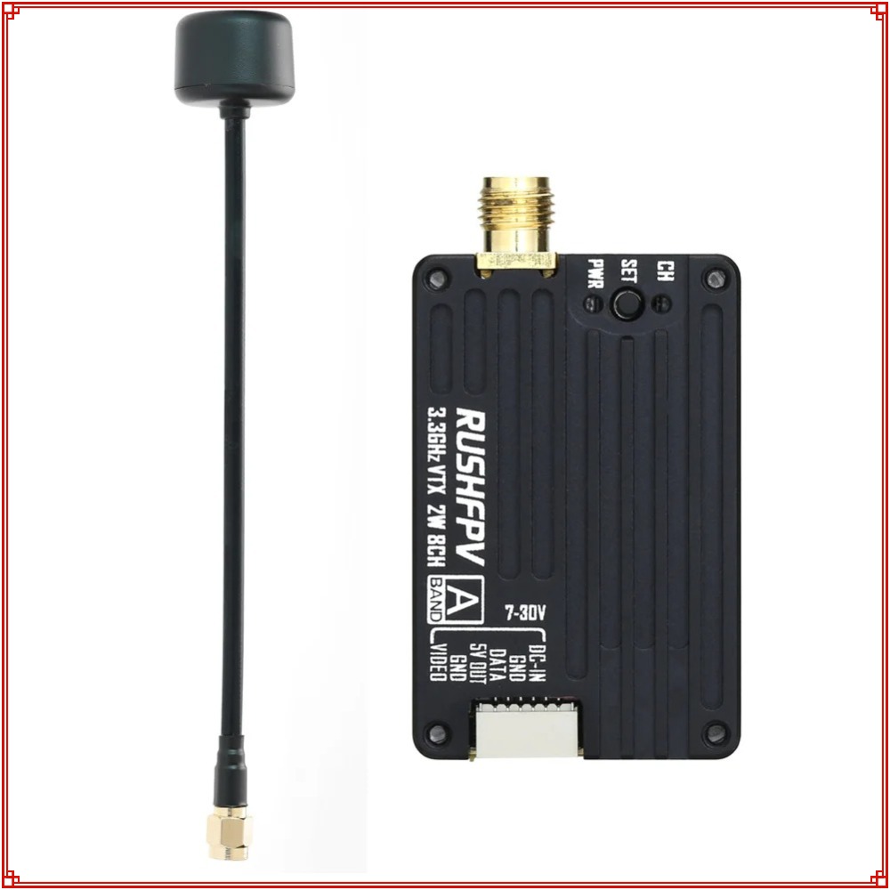 2026 New RUSHFPV 3.3G 2W VTX T - Drone Antenna avis et prix