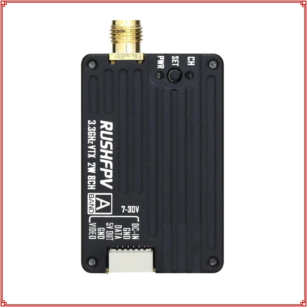 2026 New RUSHFPV 3.3G 2W VTX T - Drone Antenna avis et prix