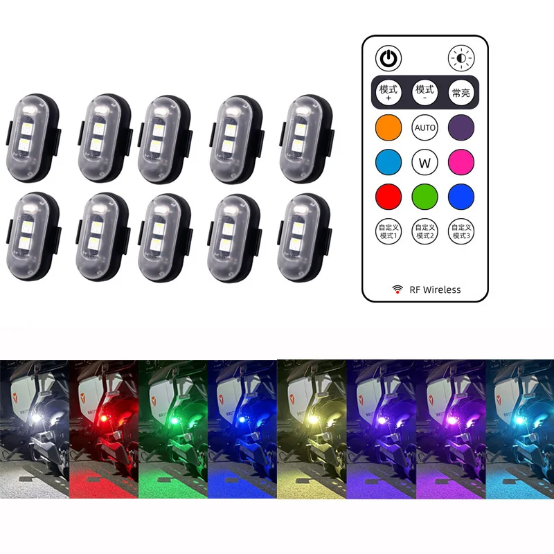 2/4/8Pcs Wireless Remote Contr - Drone Led Light avis et prix