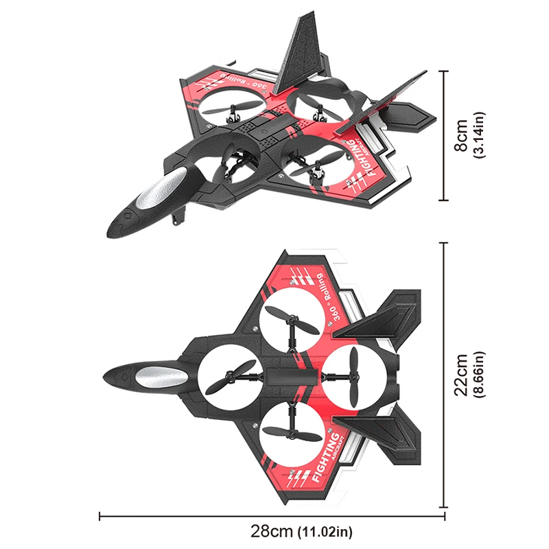 S98 RC Foam Stunt Aircraft Toy - Drone Led Light avis et prix