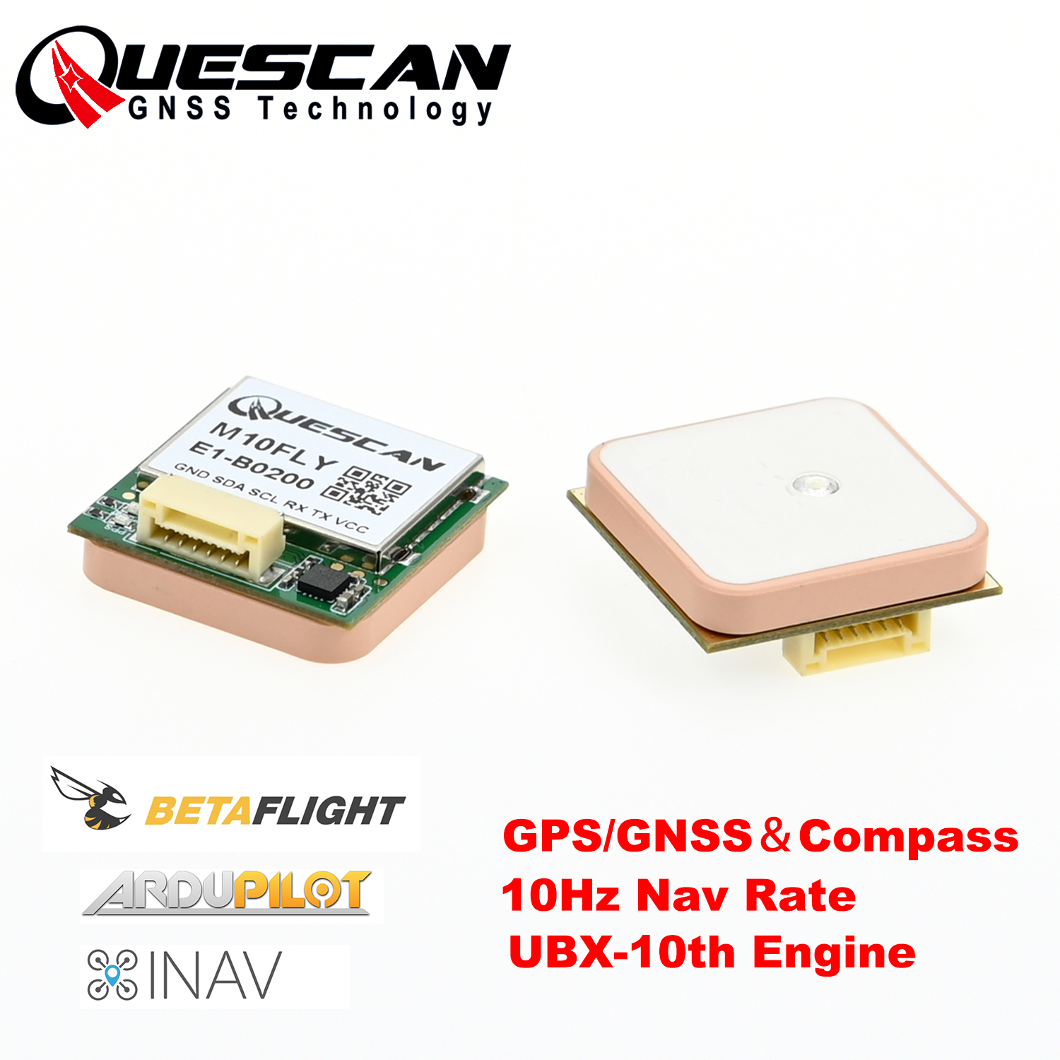 Quescan 25mm*25mm M10FLY 10Hz  - Drone Compass avis et prix