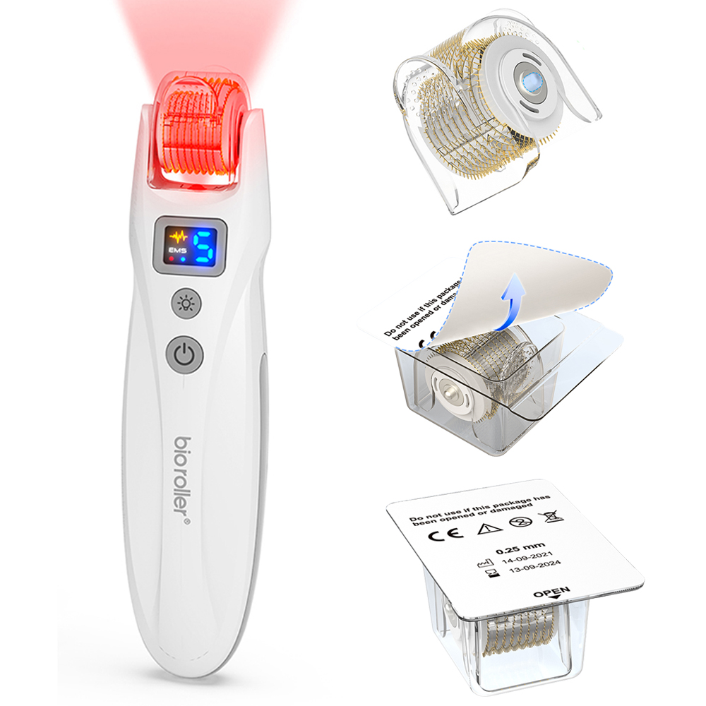 Microneedles Roller Kit Biorol - Drone Led Light avis et prix