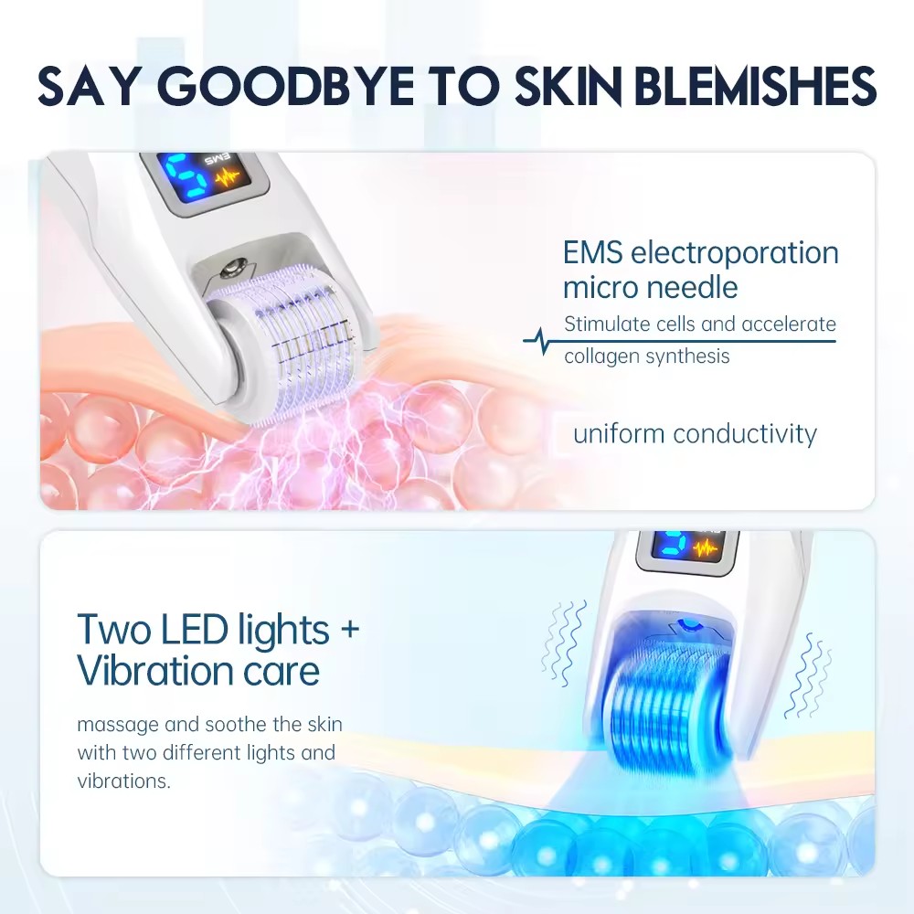 Microneedles Roller Kit Biorol - Drone Led Light avis et prix