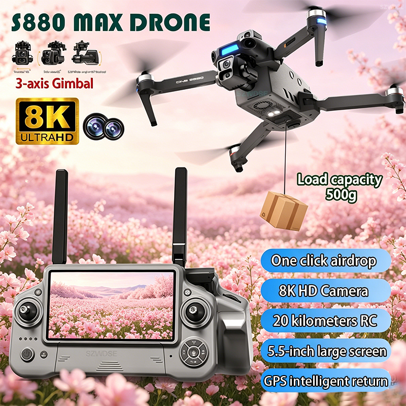 2026 New 8K Dual Camera Drone  - Drone Gps Module avis et prix