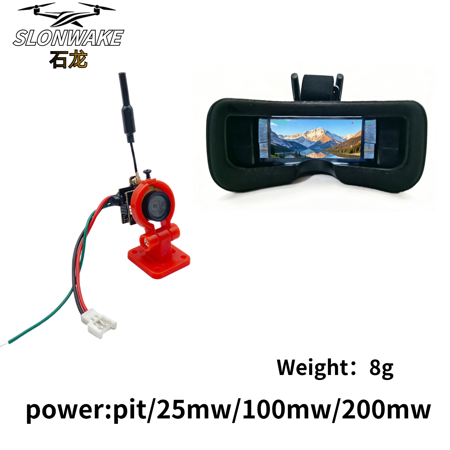 Slonwake 5.8G 48CH 200mW FPV D - Drone Frame avis et prix