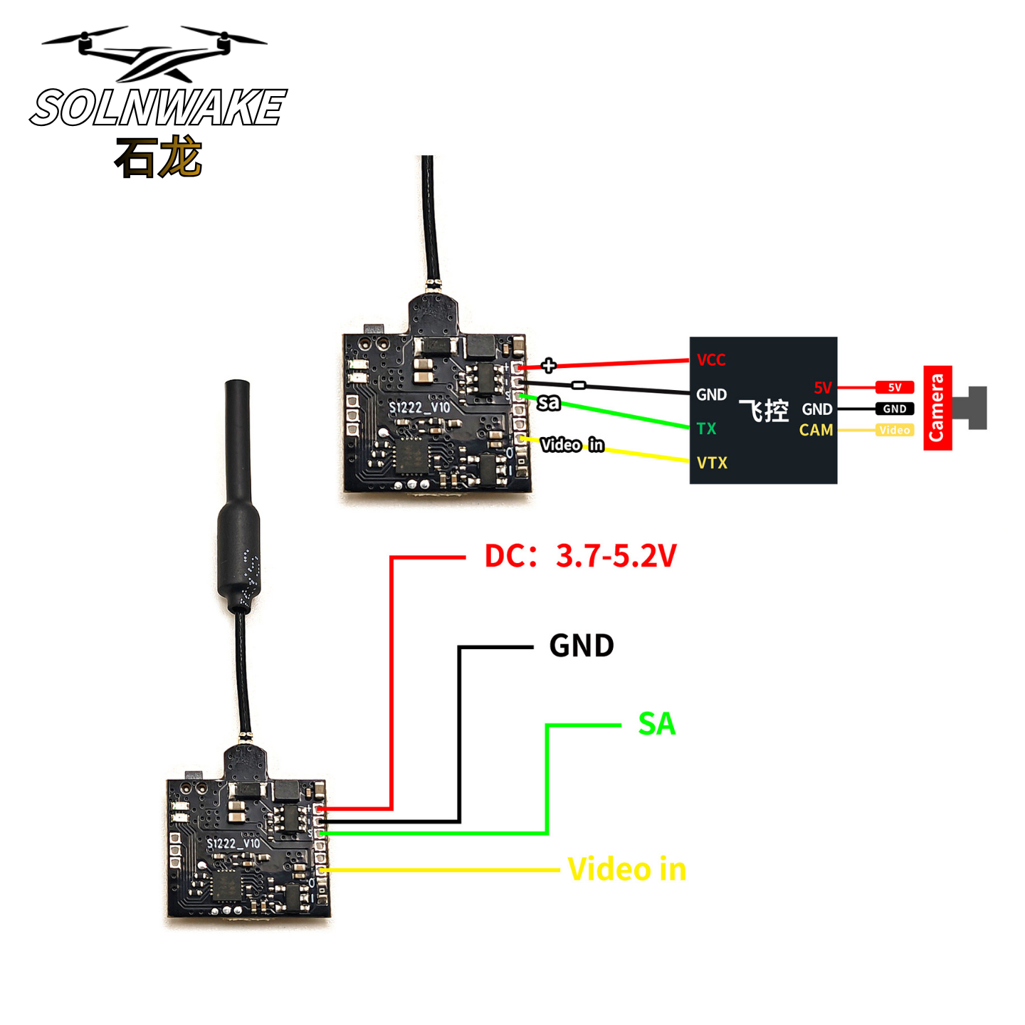 SLONWAKE Nano 5.8G 48CH 200mW  - Drone Frame avis et prix