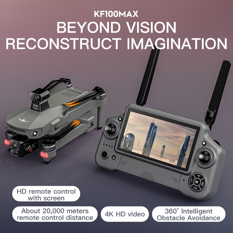 SJRC KF100 MAX 8K UHD Photo HD - Drone Charger avis et prix