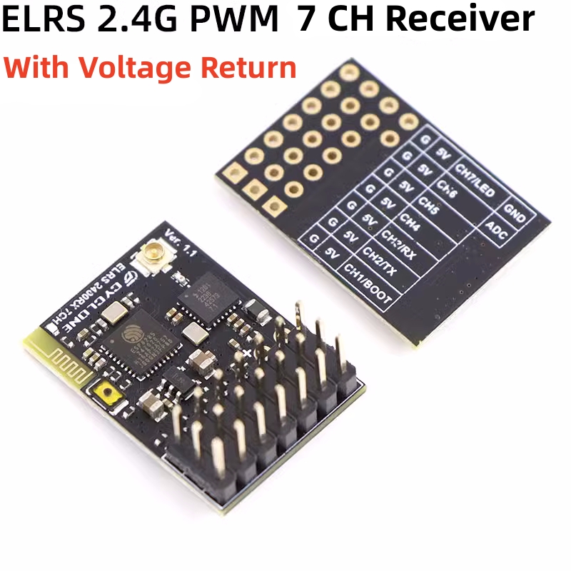 ELRS 2.4G PWM 7CH 6CH CRSF Rec - Drone Battery avis et prix