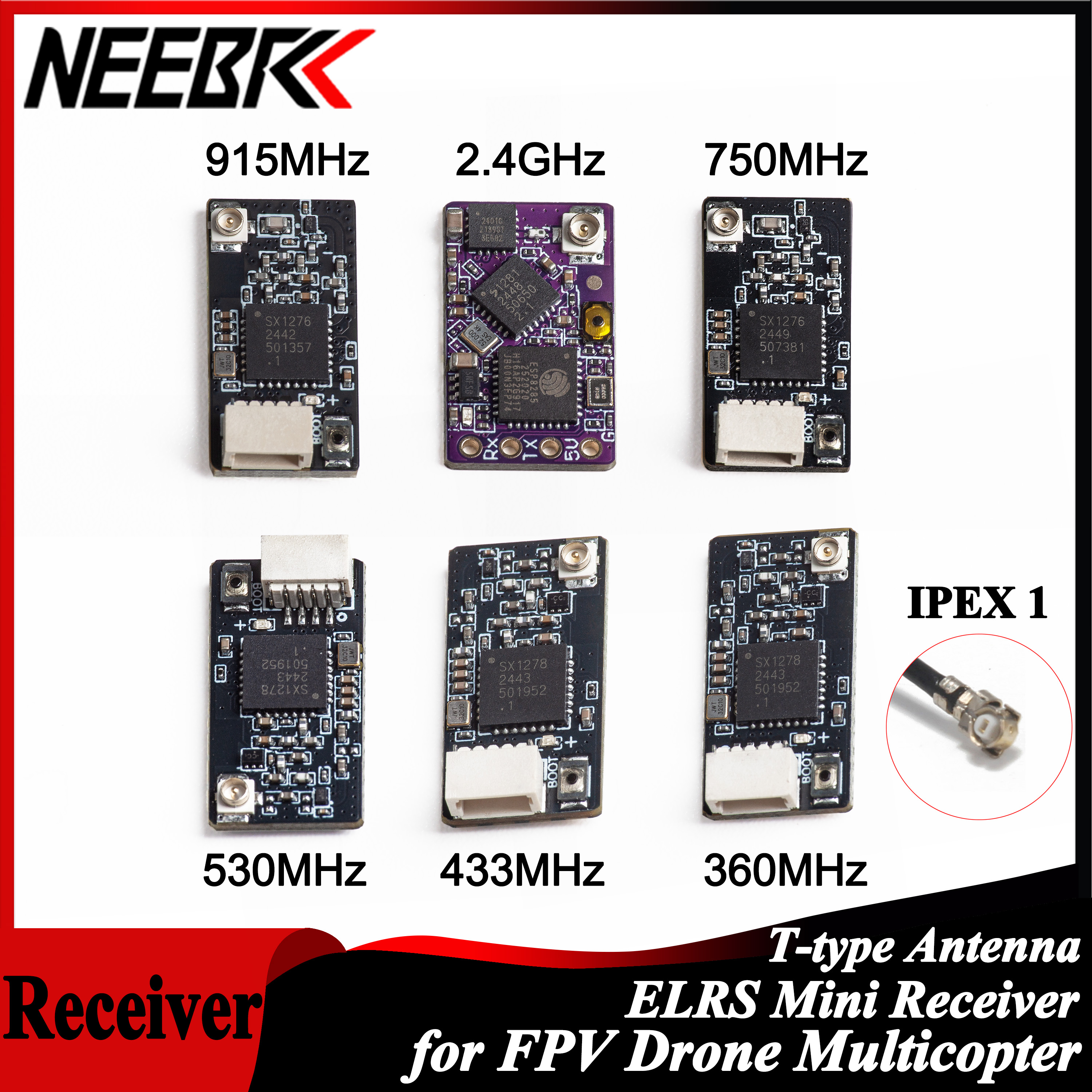 NEEBRC ELRS 2.4G/915Mhz/360Mhz - Drone Antenna avis et prix
