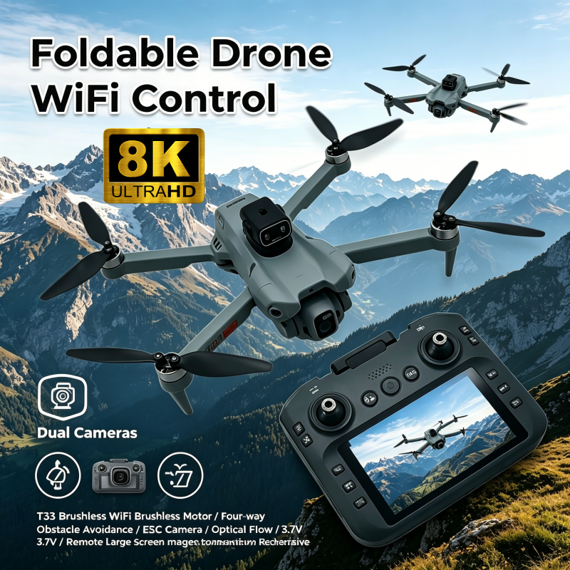2026 New T33 RC Drone 8K Camer - Drone Gps Module avis et prix