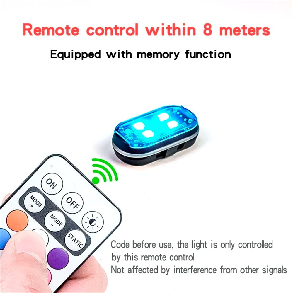 2/4/6pcs Wireless Remote Contr - Drone Led Light avis et prix