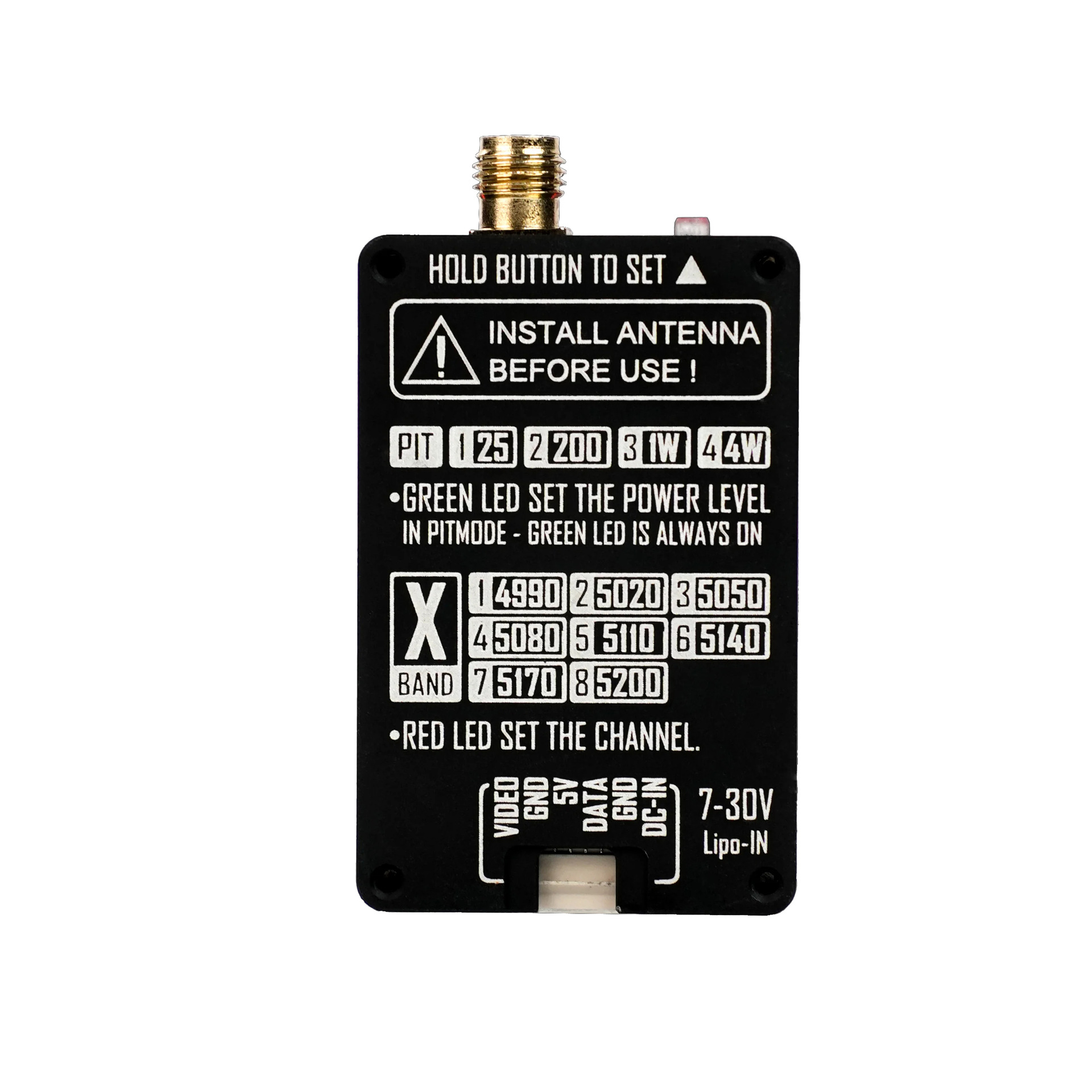 VTX RUSHFPV 4.9G 4W Video Tran - Drone Antenna avis et prix